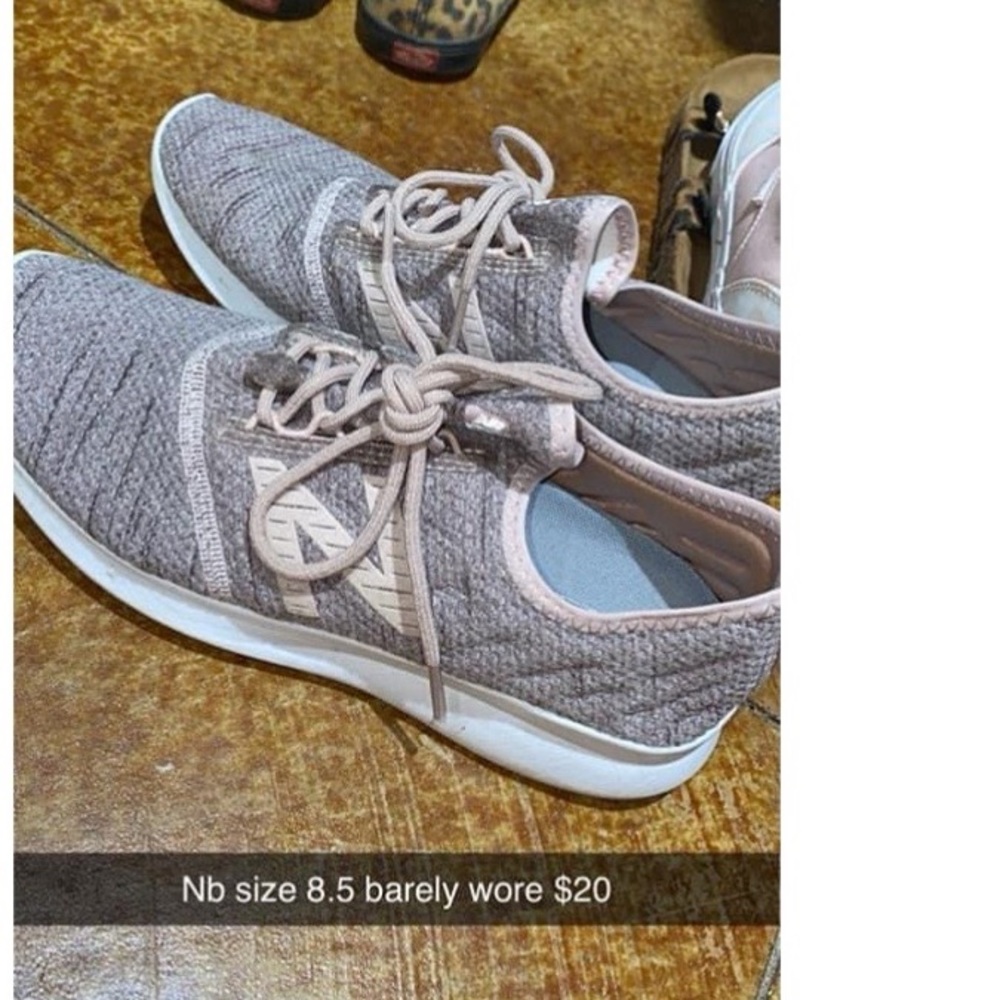 New balance size 8.5. Worn Once/excellent condition.